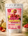 🍓 Jola Sea Moss Strawberry Lemonade Fruit Cubes – 24 Count