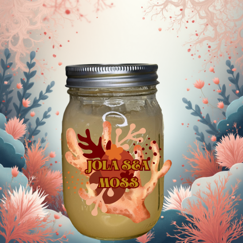 🌱 Jola Sea Moss – Pure & Natural 16oz Jar