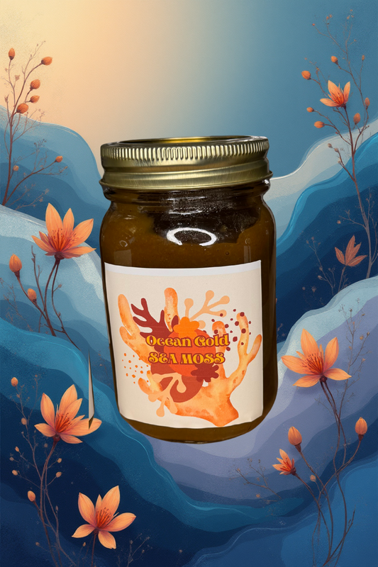 Ocean Gold Sea Moss 16oz Jar