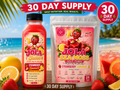 🍓Strawberry Lemonade Jola Juice & Fruit Cube Bundle 30-Day Supply Herbal Blend
